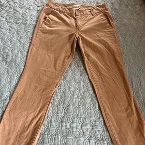 J. Crew Stretch Tan Pants